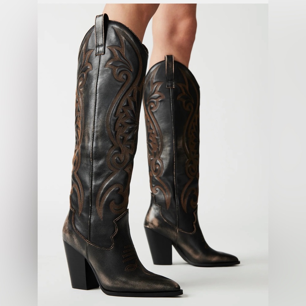 Steve Madden Womens Lasso Boots - Size 9
